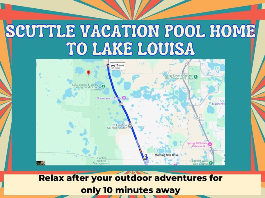 Scuttle Vacation Pool Home Wspa Орландо Екстер'єр фото