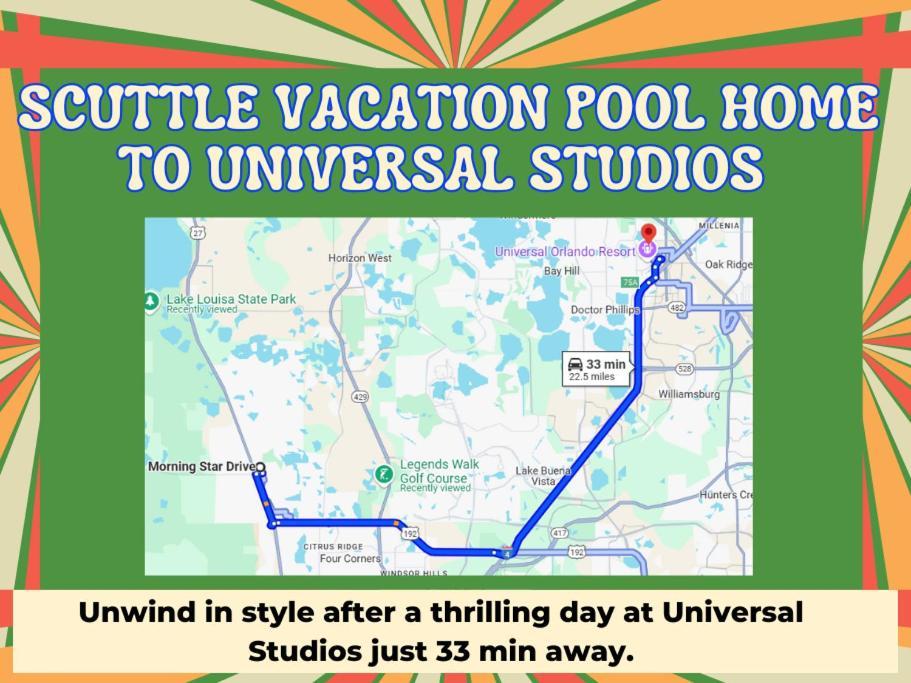 Scuttle Vacation Pool Home Wspa Орландо Екстер'єр фото