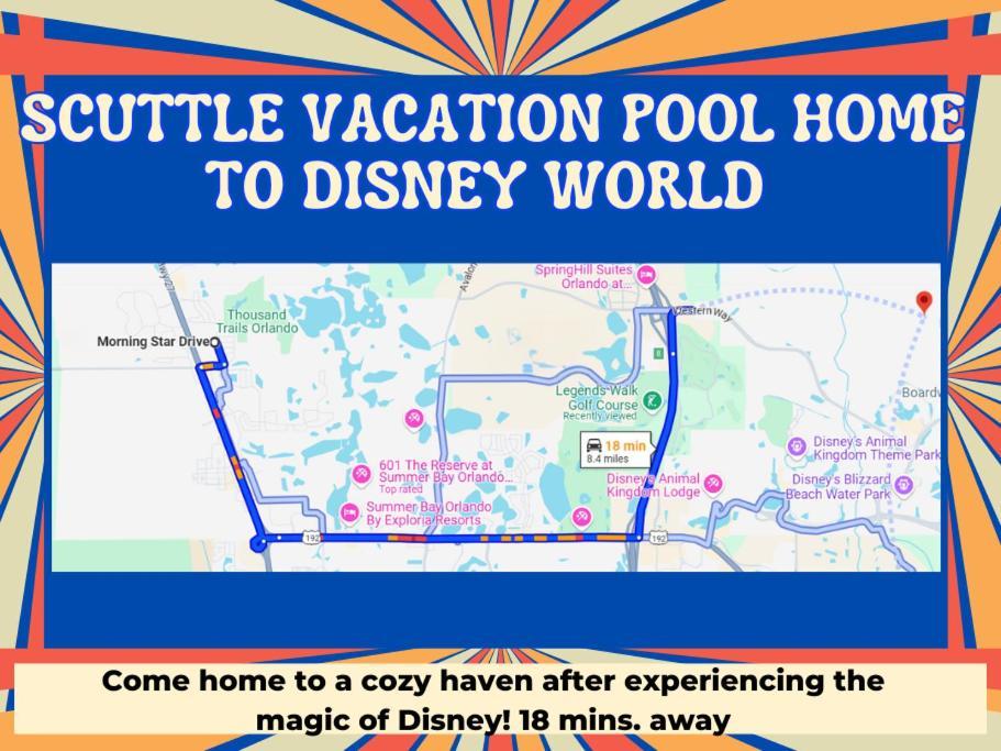Scuttle Vacation Pool Home Wspa Орландо Екстер'єр фото