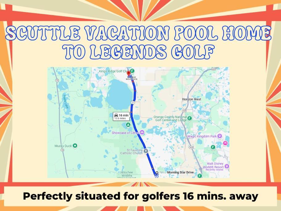 Scuttle Vacation Pool Home Wspa Орландо Екстер'єр фото